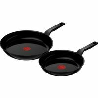 Afbeelding van een Tefal Renew Black Keramische Koekenpannenset 24 + 28 cm