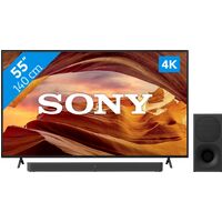 Afbeelding van een Sony KD-55X75WL (2023) + Soundbar