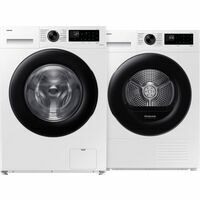 Afbeelding van een Samsung WW90CGC04AAE + Samsung DV90DG52A0AEEN