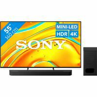Afbeelding van een Sony Bravia 5 55" XR Mini-led (2025) + Sony Bravia Theatre Bar 6 Zwart