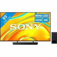 Afbeelding van een Sony Bravia 5 85" XR Mini-led (2025) + Sony Bravia Theatre Bar 6 Zwart