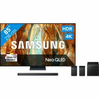 Afbeelding van een Samsung 85" Neo QLED QN73F 4K (2025) + Samsung HW-Q930F (2025)