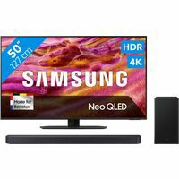 Afbeelding van een Samsung 50" Neo QLED QN90F 4K (2025) + Samsung HW-B750F (2025)