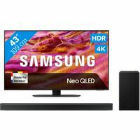 Afbeelding van een Samsung 43" Neo QLED QN90F 4K (2025) + Samsung HW-Q600F (2025)