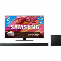 Afbeelding van een Samsung 43" Neo QLED QN90F 4K (2025) + Samsung HW-QS700F (2025)