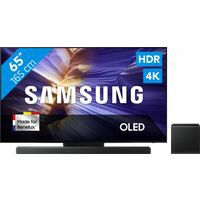 Afbeelding van een Samsung 65" QD-OLED S90F 4K (2025) + Samsung HW-QS700F (2025)