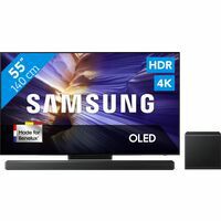 Afbeelding van een Samsung 55" OLED S90F 4K (2025) + Samsung HW-QS700F (2025)