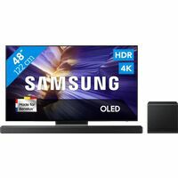 Afbeelding van een Samsung 48" OLED S90F 4K (2025) + Samsung HW-QS700F (2025)
