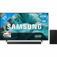 Afbeelding van een Samsung 55" QLED Q7F4 4K (2025) + Samsung HW-B450F (2025)