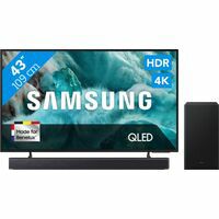 Afbeelding van een Samsung 43" QLED Q7F4 4K (2025) + Samsung HW-B450F (2025)