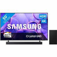 Afbeelding van een Samsung 50" Crystal UHD U8070F 4K (2025) + Samsung HW-B450F (2025)