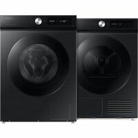 Afbeelding van een Samsung WW90DB7U94GBU3 AI Wash + Samsung DV90DB7845GBU3 QuickDrive