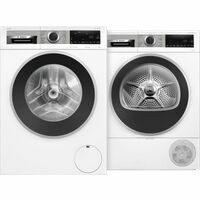 Afbeelding van een Bosch WGG244FLNL i-DOS + Bosch WQG233DLNL