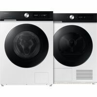 Afbeelding van een Samsung WW90DB7U94GE AI Wash + Samsung DV90DB7845GEU3 QuickDrive