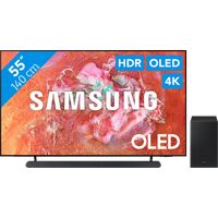 Afbeelding van een Samsung OLED 4K 55S85D (2024) + Soundbar