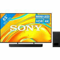 Afbeelding van een Sony Bravia 5 65" XR Mini-led (2025) + Sony Bravia Theatre Bar 6 Zwart