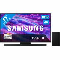 Afbeelding van een Samsung 55" Neo QLED QN82F 4K (2025) + Samsung HW-B750F (2025)