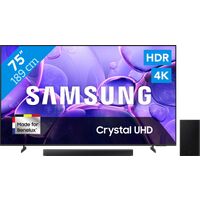 Afbeelding van een Samsung 75" Crystal UHD U8070F 4K (2025) + Samsung HW-B66CF (2025)