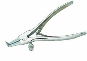 Afbeelding van een Bahco buitenborgringtang gebogen bek | 2466 B19