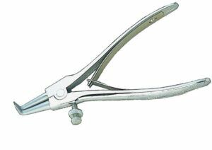 Afbeelding van een Bahco buitenborgringtang gebogen bek | 2466 B3