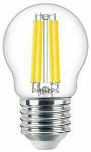 Afbeelding van een Philips LED kogel E27 3,4-40W 2700K filament helder dimbaar - LED3746