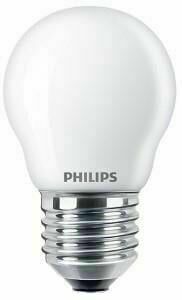 Afbeelding van een Philips LED kogel E27 6,5-60W 2700K filament mat - LED3752