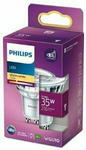 Afbeelding van een Philips LED spot GU10 230V 3,5-35W 2700K blister - 5105121