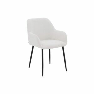 Afbeelding van een Goossens Eetkamerstoel Anneleuning - Textiel met armleuning