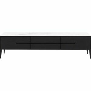 Afbeelding van een Goossens tv meubel Dexter in Essenhout