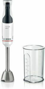 Afbeelding van een BOSCH MSM4W210 Serie 4 ErgoMaster Staafmixer - Wit / Donkergrijs