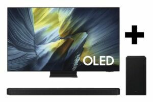 Afbeelding van een EP:Bundel Samsung OLED QE65S92F TV & HW-Q600F Soundbar