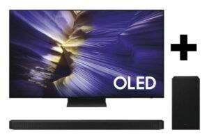 Afbeelding van een EP:Bundel Samsung OLED QE55S92F 4K TV & HW-Q600F Soundbar