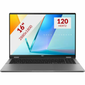 Afbeelding van een ASUS Vivobook 16 Flip TP3607SA-RJ022W 16'' Copilotplus 2-in-1 laptop