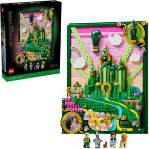 Afbeelding van een LEGO Wicked - Emerald City muurkunst Constructiespeelgoed