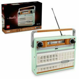 Afbeelding van een LEGO Icons - Retro radio Constructiespeelgoed