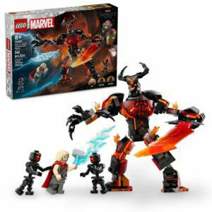 Afbeelding van een LEGO Marvel - Thor vs. Surtur bouwfiguur Constructiespeelgoed