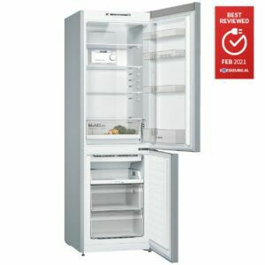 Afbeelding van een Bosch KGN36NLEA Koel-vriescombinatie Grijs