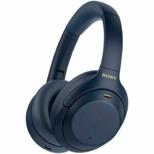 Afbeelding van een Sony WH-1000XM4 bluetooth Over-ear hoofdtelefoon blauw