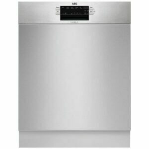 Afbeelding van een AEG FUS5360CZM Onderbouw vaatwasser Grijs