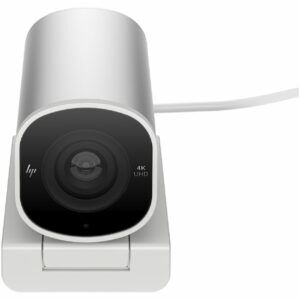 Afbeelding van een HP 960 4K USB-A Streaming Webcam Webcam Zilver