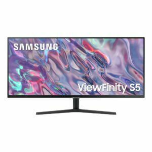 Afbeelding van een Samsung ViewFinity S5 LS34C500GAUXEN Monitor Zwart