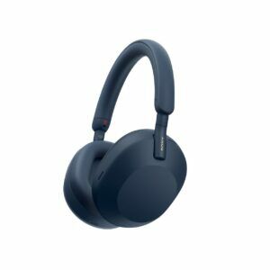 Afbeelding van een Sony WH-1000XM5 bluetooth Over-ear hoofdtelefoon blauw