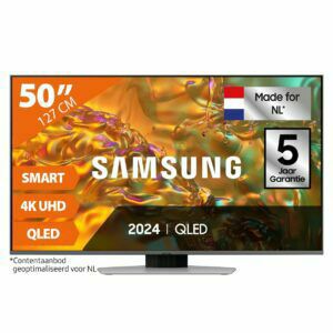 Afbeelding van een Samsung QLED 4K QE50Q80D (2024) - 50 inch - QLED TV