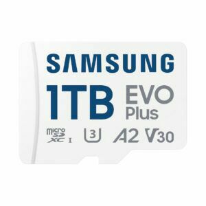Afbeelding van een Samsung EVO Plus microSD Card 1TB Micro SD-kaart Blauw