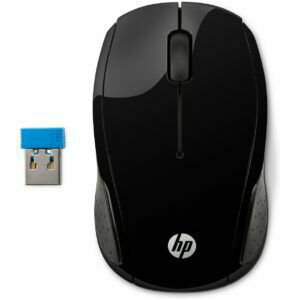Afbeelding van een HP 200 BLK Wireless Mouse EURO Muis Zwart