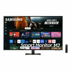 Afbeelding van een Samsung Smart Monitor M7 M70F 4K LS43DM702UUXEN Monitor Zwart