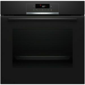 Afbeelding van een Bosch HQG572EB3 Inbouw combi stoomoven Zwart