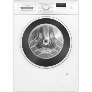 Afbeelding van een Bosch WGE0340SNL Wasmachine Wit