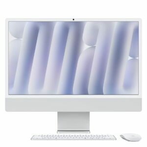 Afbeelding van een Apple iMac 24 (2024) M4 (8 core CPU/8 core GPU) 16GB/256GB All-in-one PC Zilver