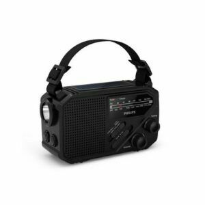 Afbeelding van een Philips TAR1609 Noodradio FM radio Zwart